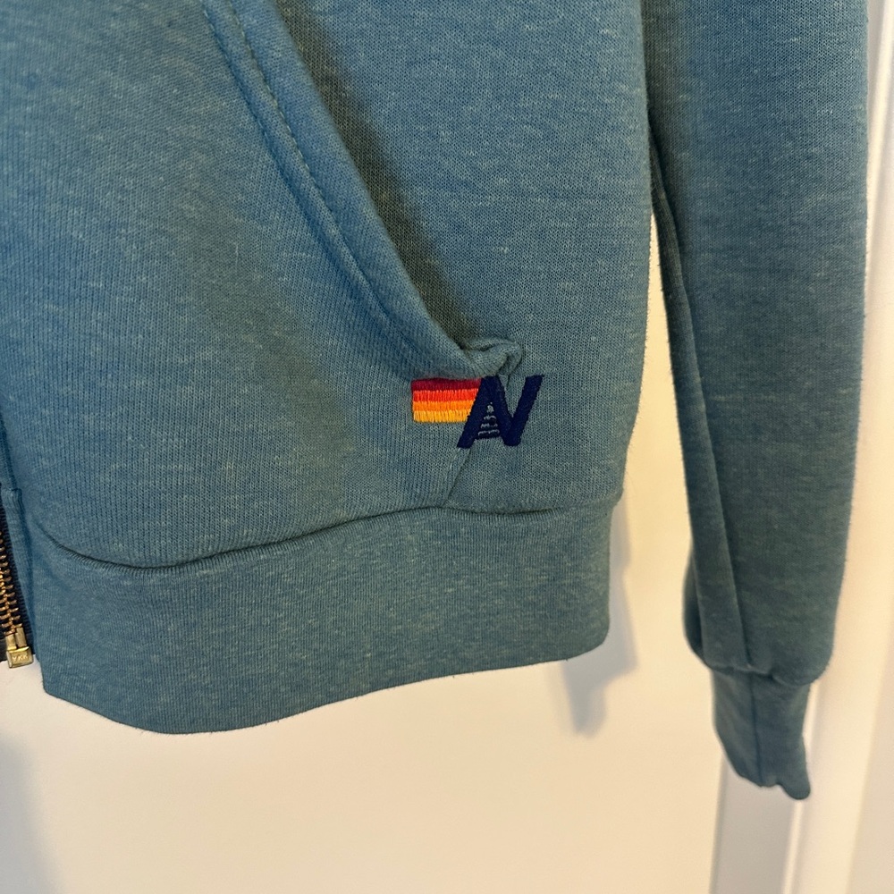 Aviator Nation Blue Zip Hoodie - Picture 3 of 6